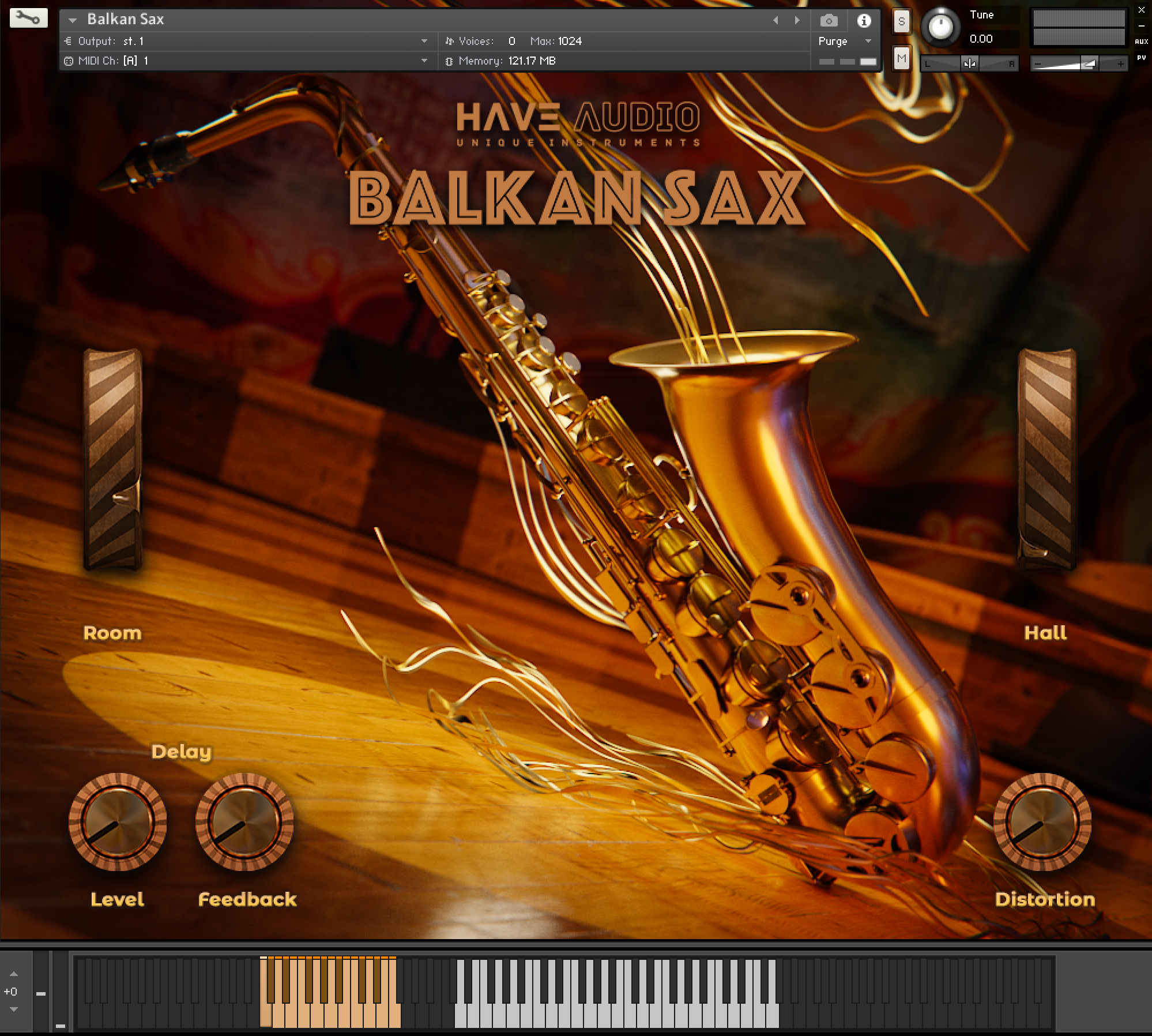 BALKAN SAX GUI