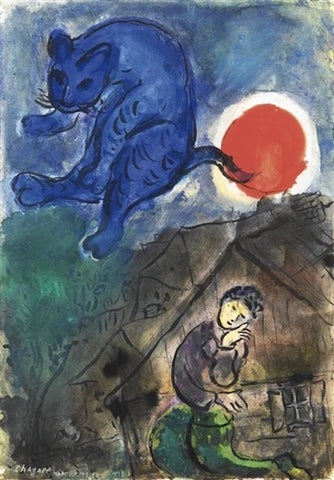 La Poeté By Marc Chagall