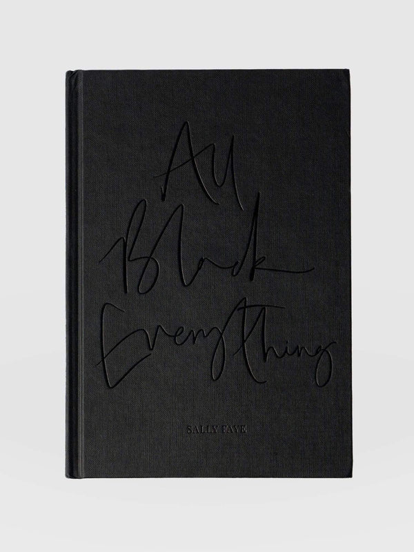 All Black Everything Book by Sally Faye | Saint + Sofia® EU – Saint and ...