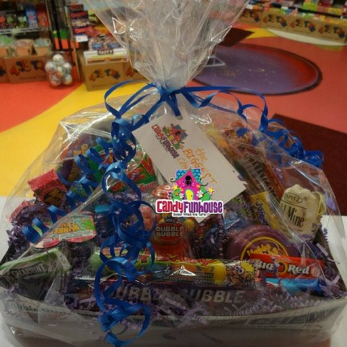 Candy Gift Baskets for Christmas