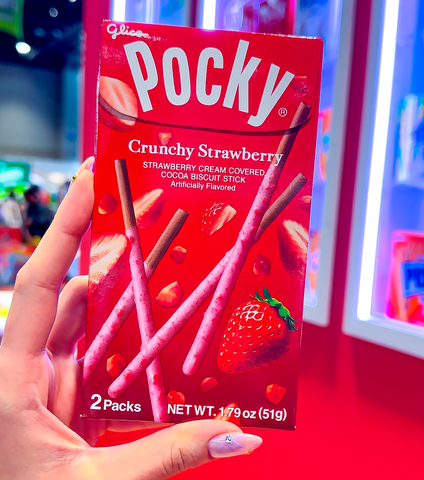 Strawberry Pocky, Pocky Strawberry, Crunchy Strawberry Pocky