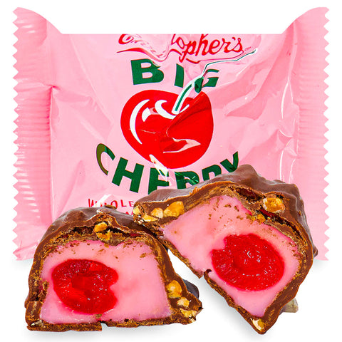 Big Cherry Bar - Classic Candy - Bold Flavour - Milk Chocolate - Cherry Candy
