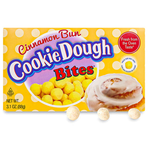 Cinnamon Bun Cookie Dough Bites, Cookie Dough Candy