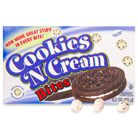 Egg free candy, cookies and cream, cookies n cream