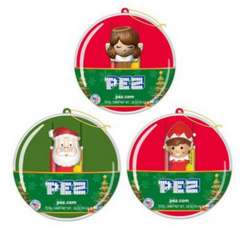 pez christmas ornaments