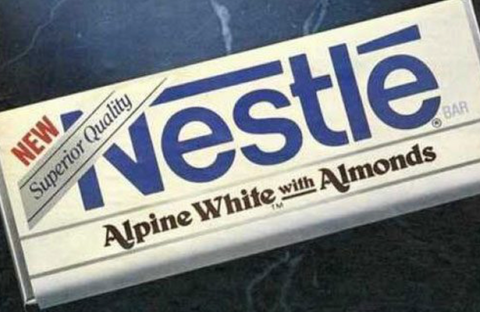 Nestle Alpine White, Retro Chocolate