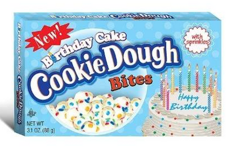 Birthday Cookie Dough Bites, Cookie Dough Candy, Edible Cookie Dough