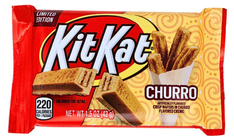 Kit Kat - Kit Kat Chocolate - Kit Kat Churro - Limited Edition Kit Kat