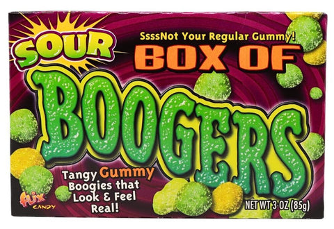 Sour Box of Boogers - Sour Candy - Sour Gummies