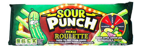 Sour Punch - Sour Punch Candy - Sour Punch Pickle Roulette