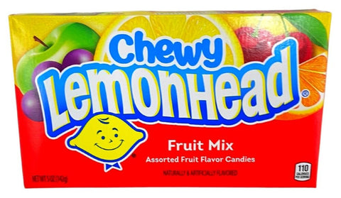 Chewy Lemonhead Fruit Mix - Citrus Flavour - Sweet Candy Shell - Sour and Sweet - Chewy Texture - Refreshing Snack