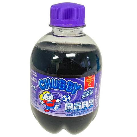 Chubby Soda, Purple Soda, Grape Soda, Cubby Grape Soda