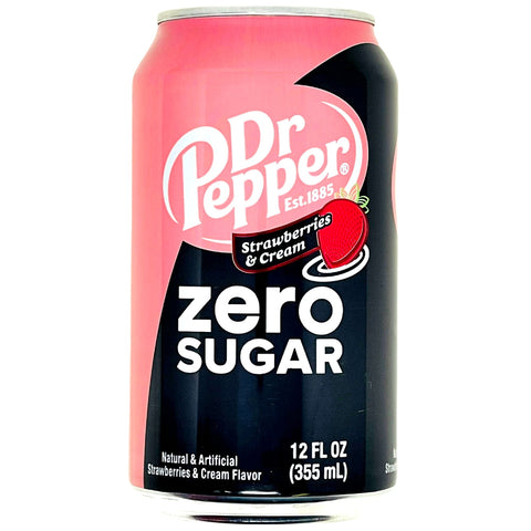 Dr Pepper, Dr Pepper Drink ,Dr Pepper Soda, Dr Pepper Zero Sugar, Dr Pepper Strawberries & Cream