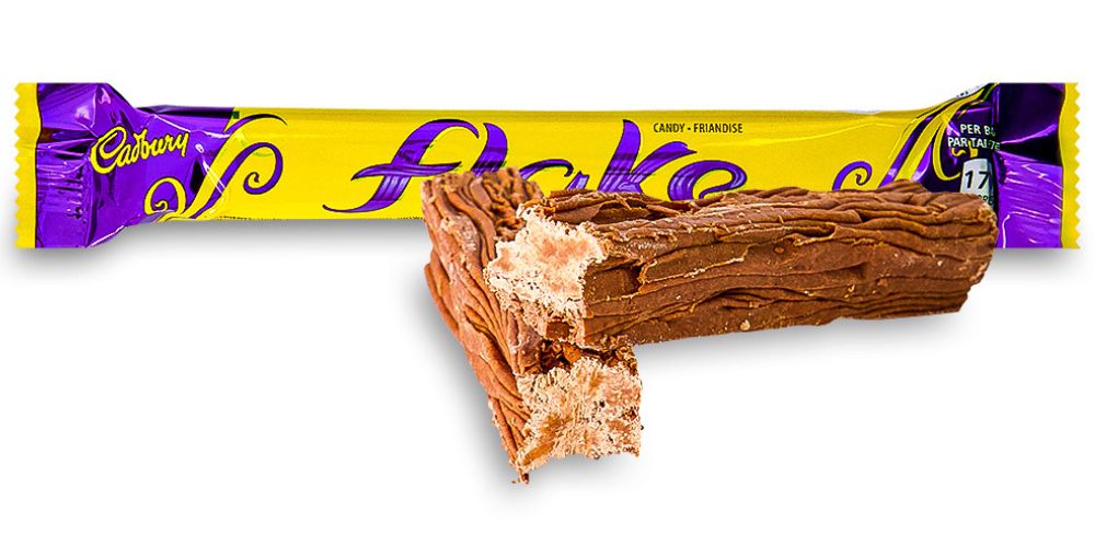 Flake Chocolate Bar - Cadbury Canada - Top 20 Canadian Chocolaye Bars