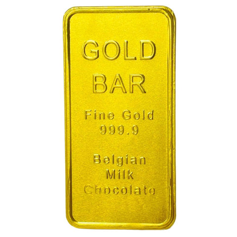 Fort Knox Gold Ingots - Gold Bar Chocolate Bar - Fort Knox Gold Bar - Gold Bar Chocolate