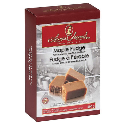 Laura Secord Maple Fudge Box - Canadian Maple Fudge - Stocking Stuffers