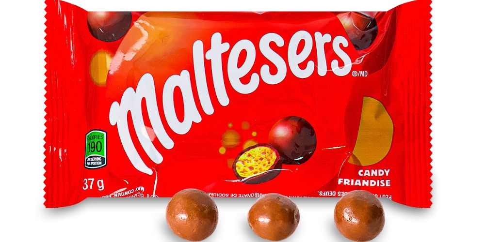 Maltesers Chocolate - Mars Canada - Top 20 Canadian Chocolate Bars
