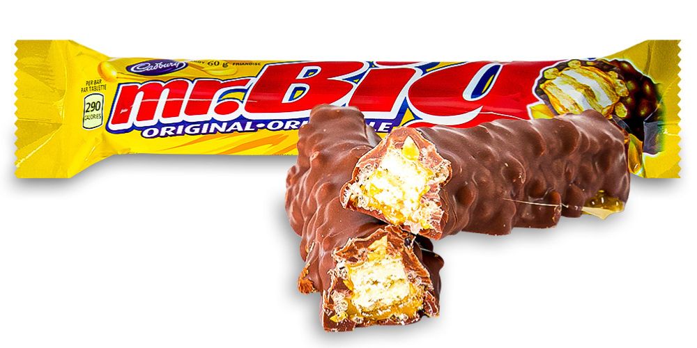 Mr Big Chocolate Bar - Top 20 Canadian Chocolate Bars