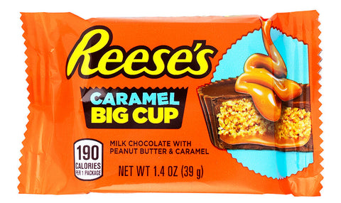 Reese Caramel - Caramel Peanut Butter Cup - Reese's Candy - Reeses - Reese Chocolate