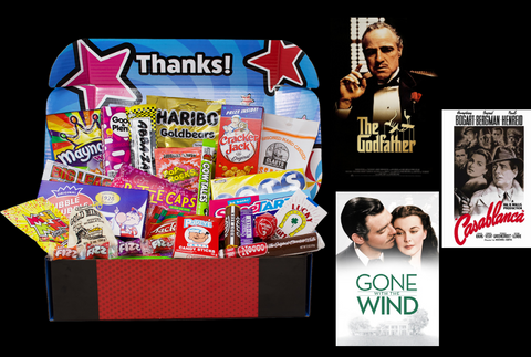 Movie Night - Fun Box - Movie Candy - Nostalgic Candy - Nostalgia Candy - Old School Candy - Retro Candy - Old Fashioned Candy