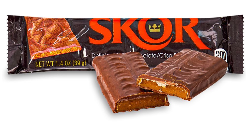 Skor Bar - Top 20 Canadian Chocolate Bars