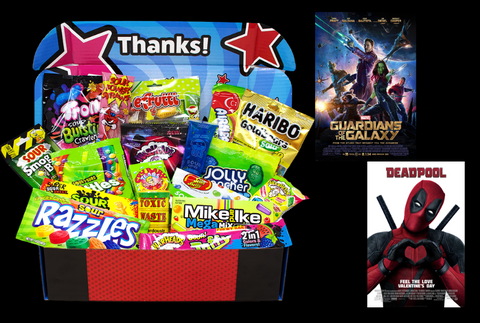 Movie Night - Fun Box - Movie Candy - Sour Candy - Best Sour Candy - Best Sour Candy Canada