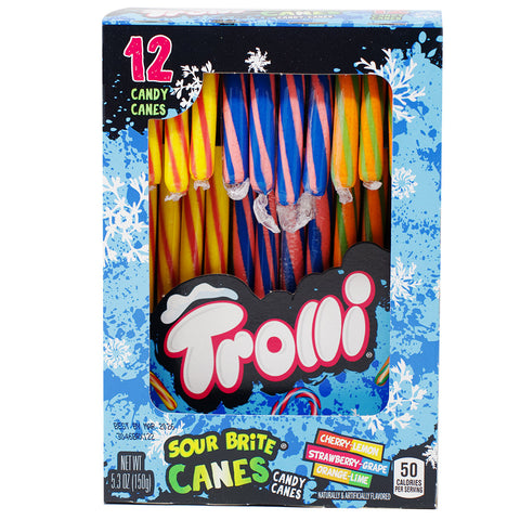 Trolli Sour Brite Candy Canes - Festive Sour Candy Gift - Trolli - Trolli Candy - Candy Canes