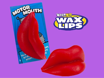 Wack-O-Wax Wax Lips Retro Candy