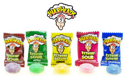 Warheads Sour Candy-Top 30 Candies of All Time