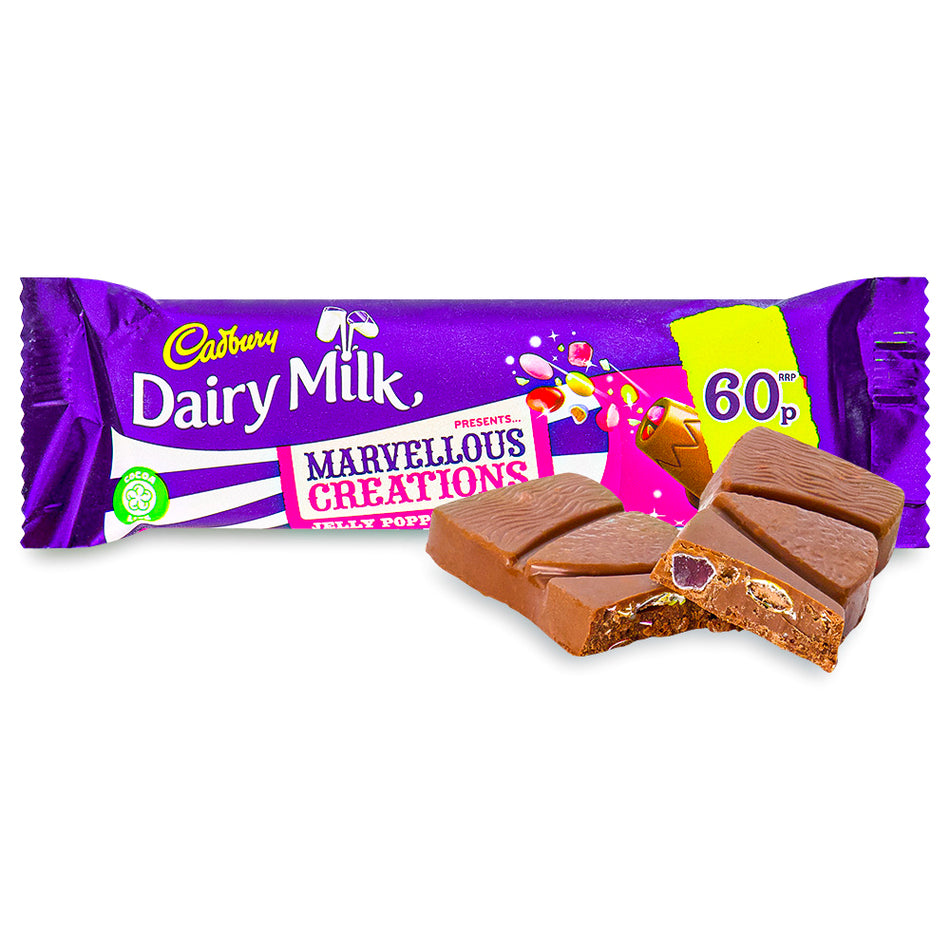 Cadbury Dairy Milk Jelly Popping Candy 160g