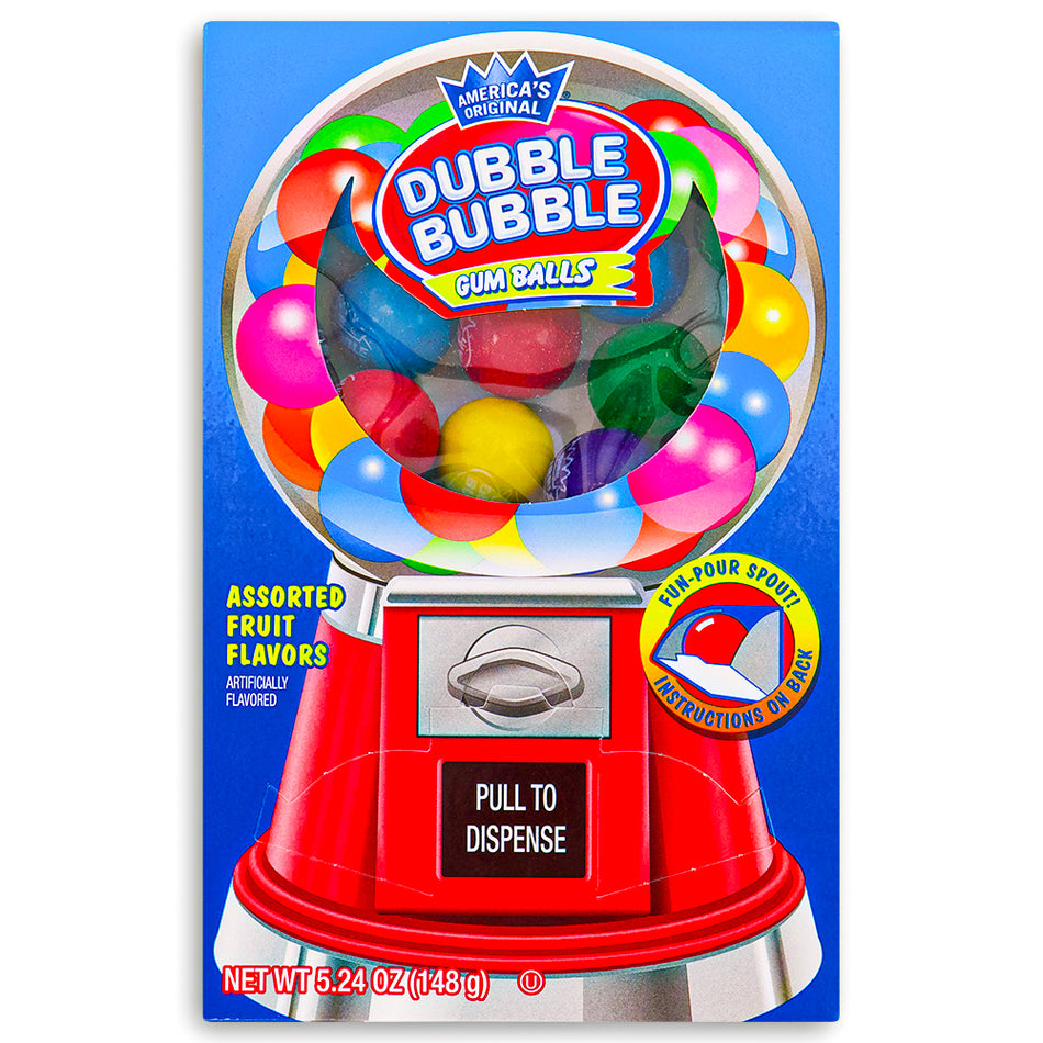 Dubble Bubble Gum Balls, Assorted Fruit Flavors, 53 oz