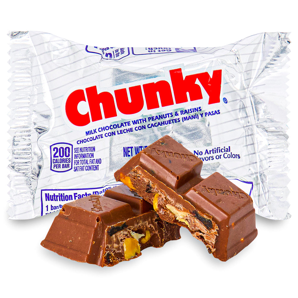 Nestle Chunky | Milk Chocolate, Peanuts and Raisins