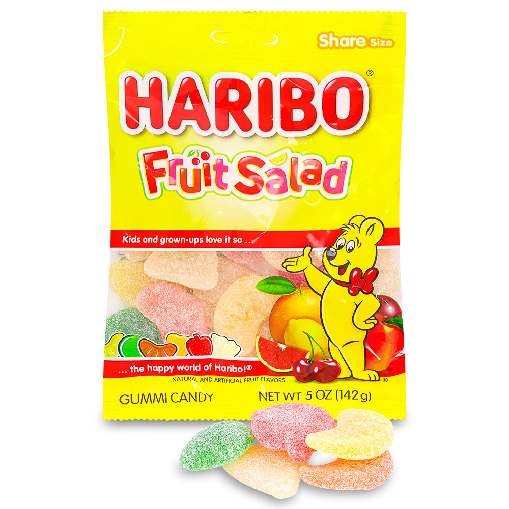 Haribo Fruit Salad 5 Oz Very Fresh Gummy Candy 6927