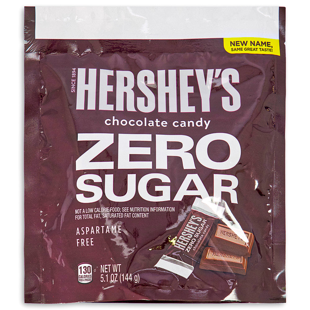 Hersehy Zero Sugar Milk Chocolate Pouch Candy Funhouse