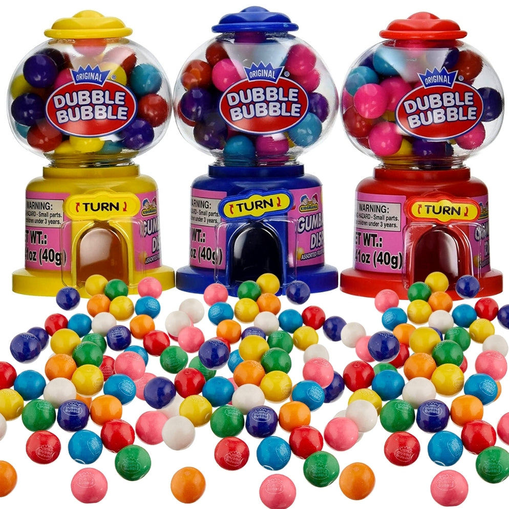 double bubble gum ball machine