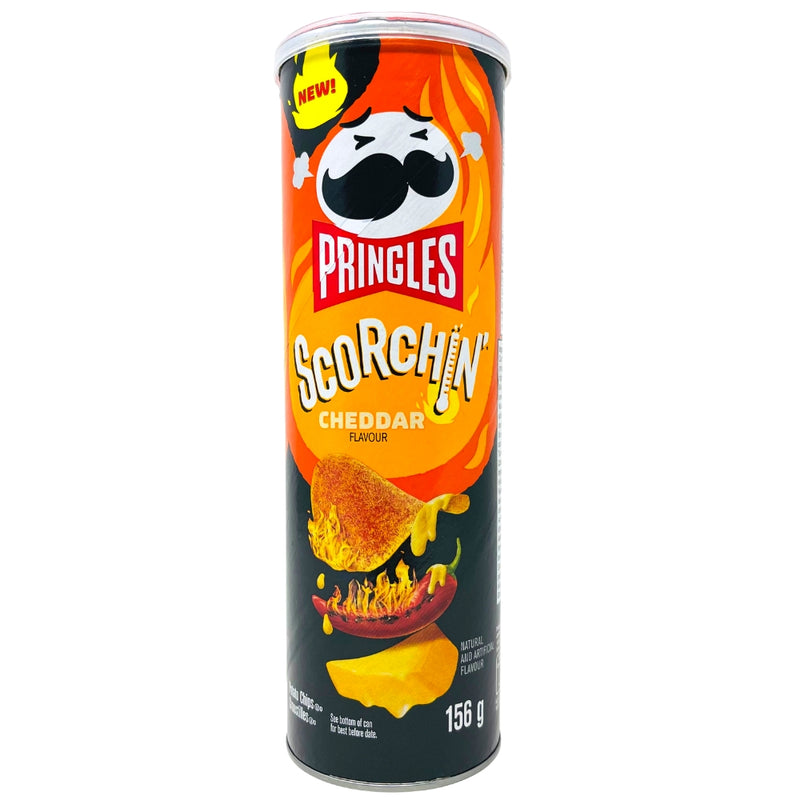 Pringles Scorchin Cheddar - 158g | Candy Funhouse