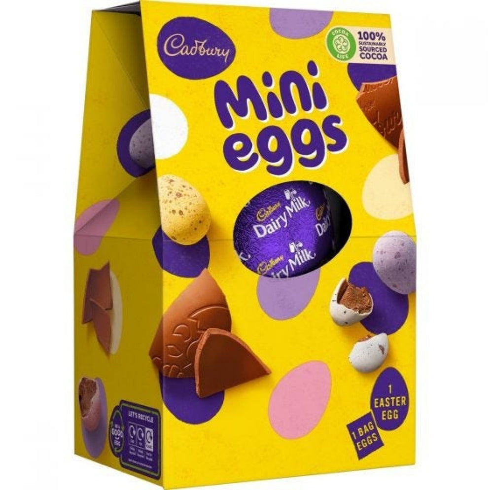 Cadbury Mini Eggs Easter Egg UK 130g Candy Funhouse