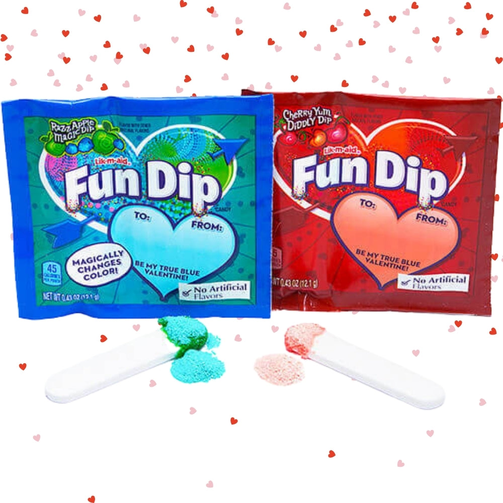 Valentine Fun Dip Retro Candy Candy Funhouse