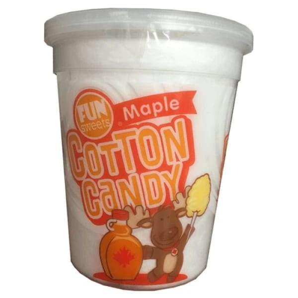 Fun Sweets Cotton Candy-Maple Fun Sweets 90g - 1900s Cotton Candy Era_1900s Retro Type_Retro