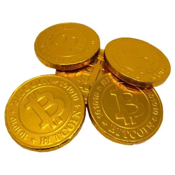 bitcoin chocolate coins