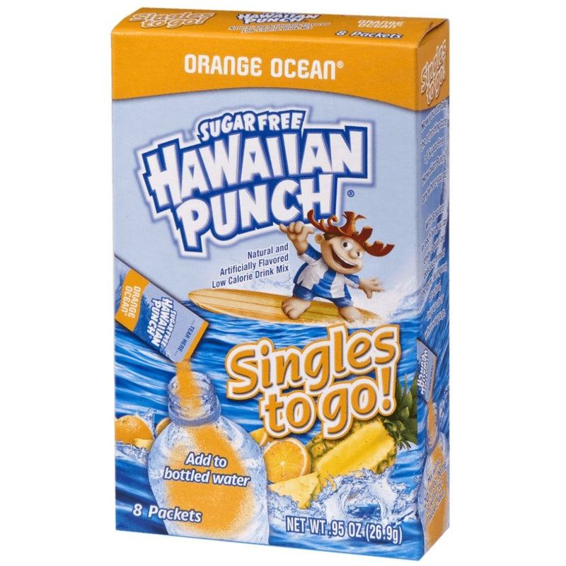 Hawaiian Punch Orange Ocean Singles To Go Drink Mix 5856