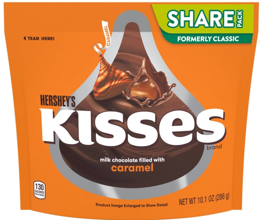 Hershey's Caramel Kisses - 286g | Candy Funhouse