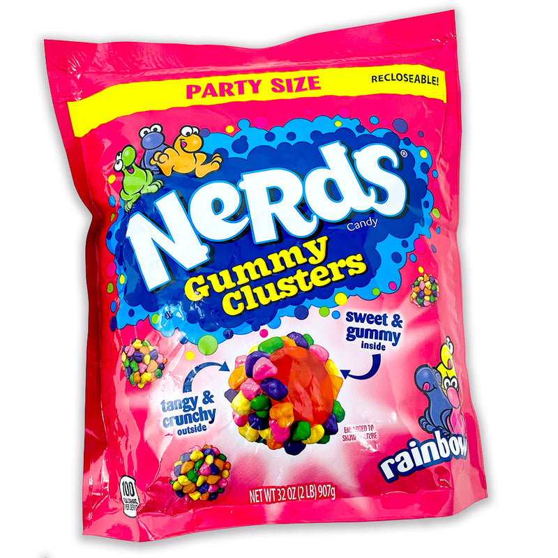 Nerds Gummy Clusters - 32oz | Candy Funhouse