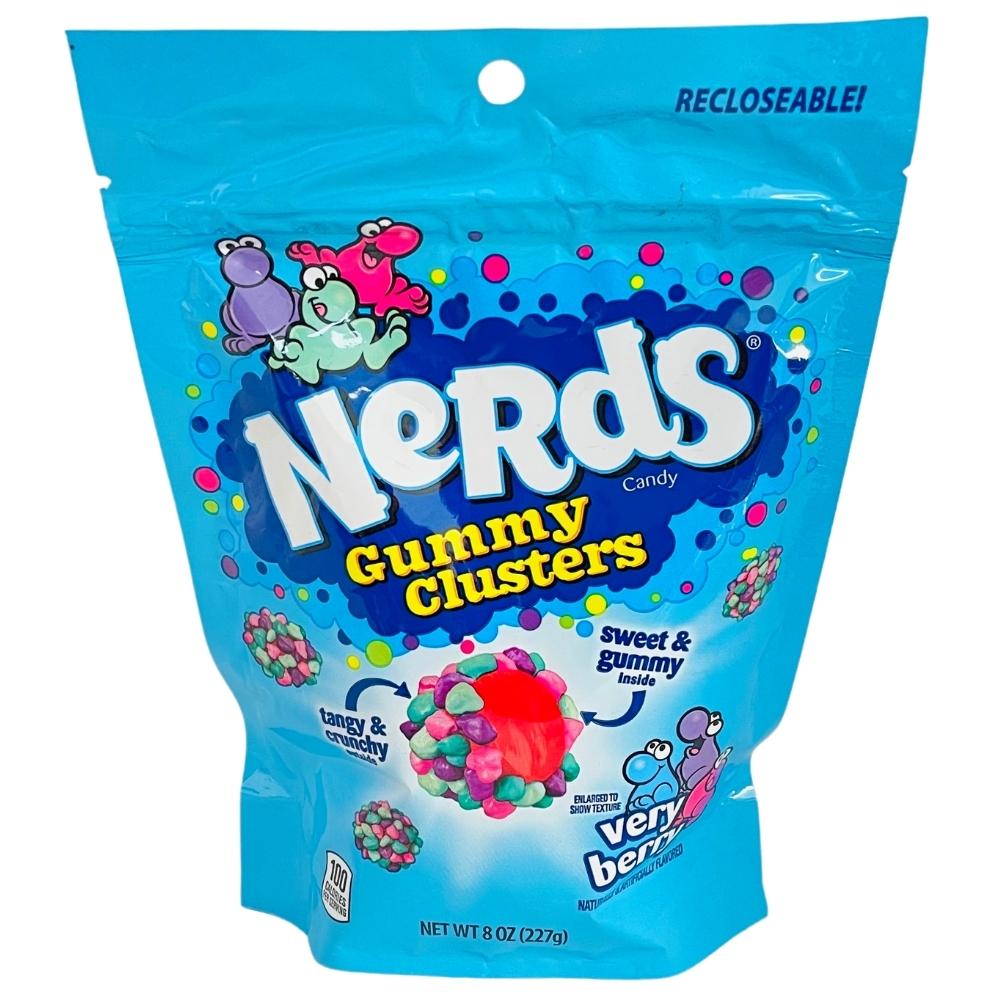 Nerds Gummy Clusters Very Berry - 8oz | Candy Funhouse
