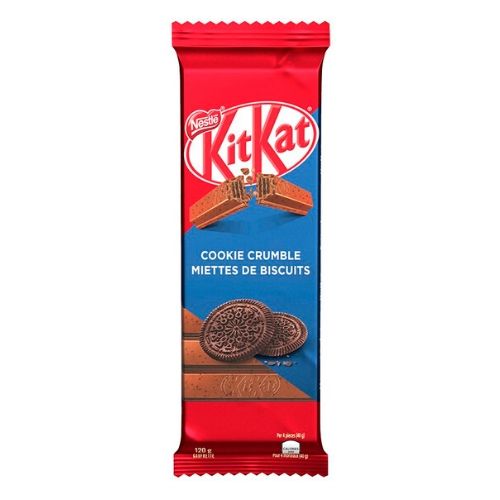 Kit Kat Cookie Crumble-120 g | New Canadian Candy Bars