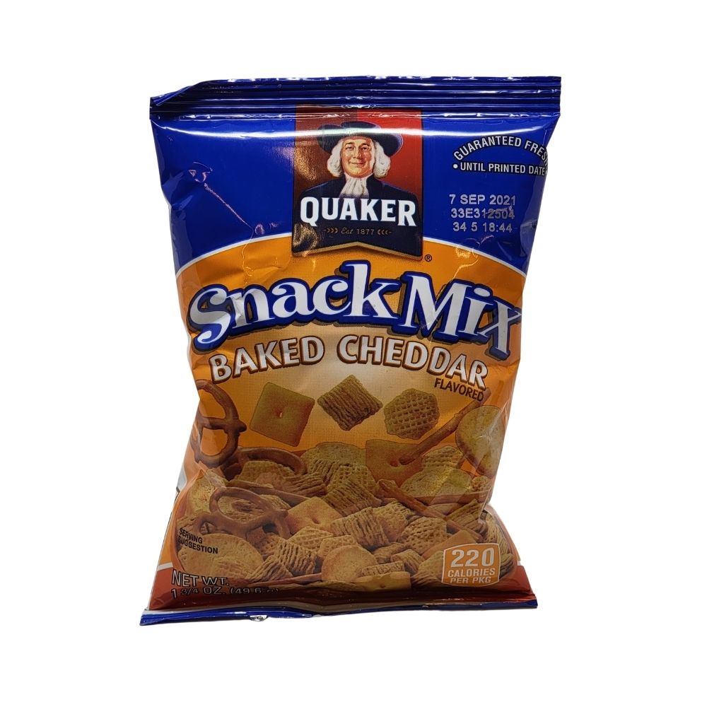 Quaker Snack Mix Baked Cheddar - 1.75oz | Candy Funhouse CA | Reviews ...