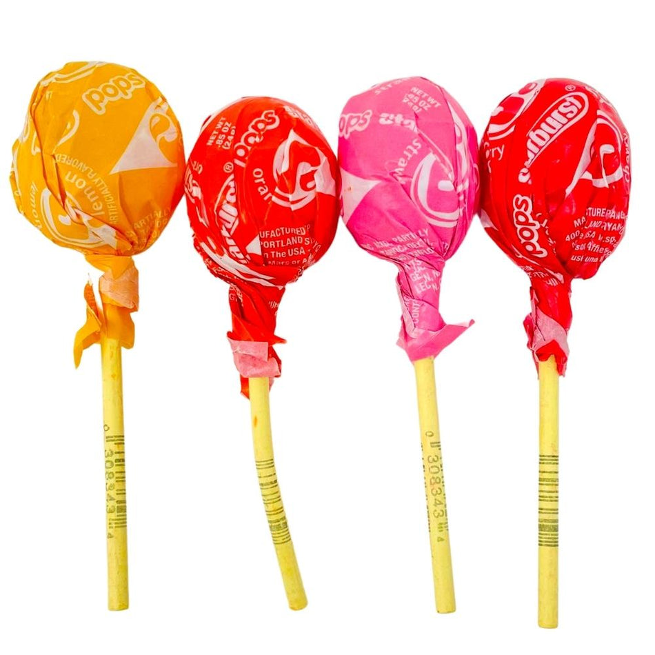 Charms Fluffy Stuff Cotton Candy Lollipop 18 g (48 Pack) – Exotics