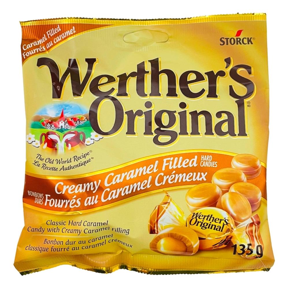 Bonbons durs au caramel Werther's Original 3 x 50 g 