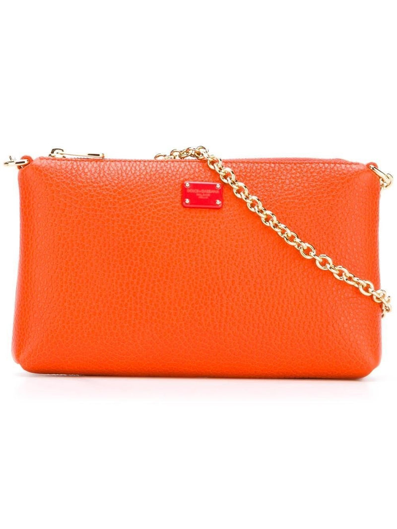 orange dolce and gabbana bag