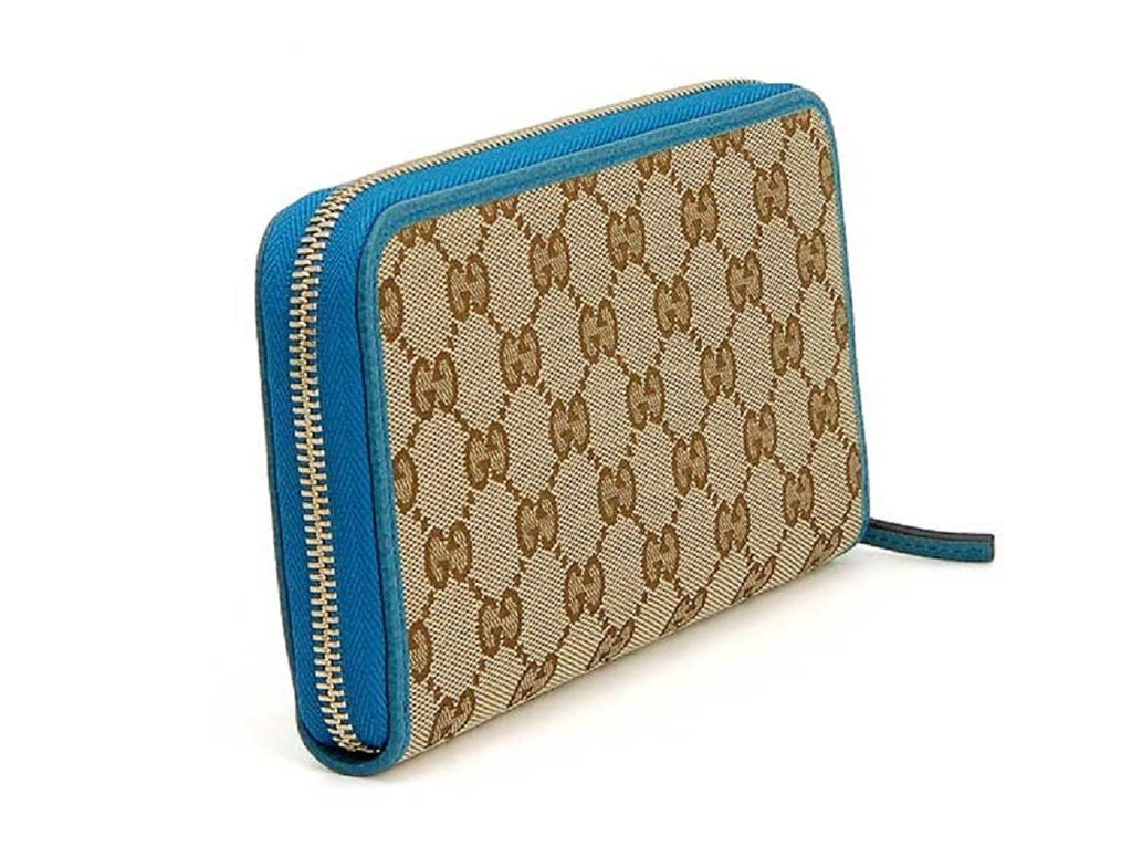 gucci blue wallet